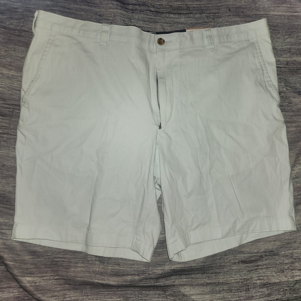 Club Room Chino Shorts 4-Way Stretch Comfortable Waistband Light‎ Blue Size 42